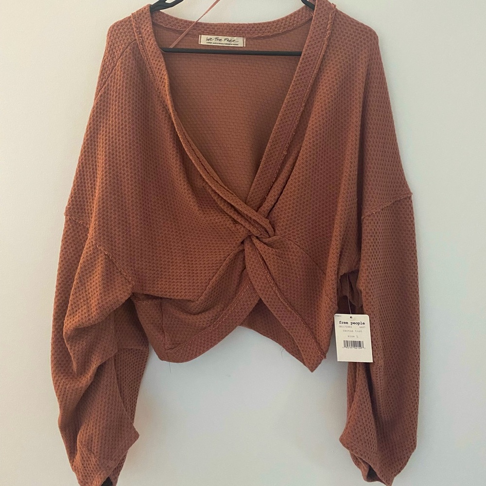 Free people Wrap Crop - L